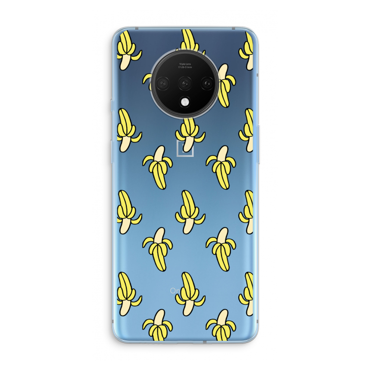 Bananas: OnePlus 7T Transparant Hoesje