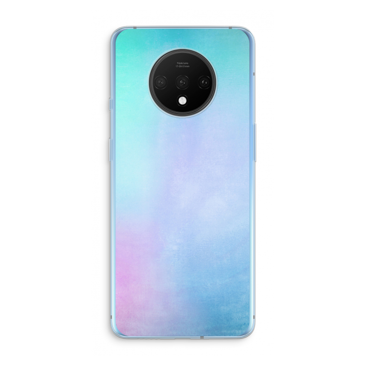 mist pastel: OnePlus 7T Transparant Hoesje