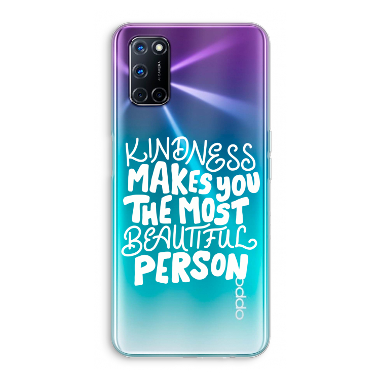 The prettiest: Oppo A52 Transparant Hoesje