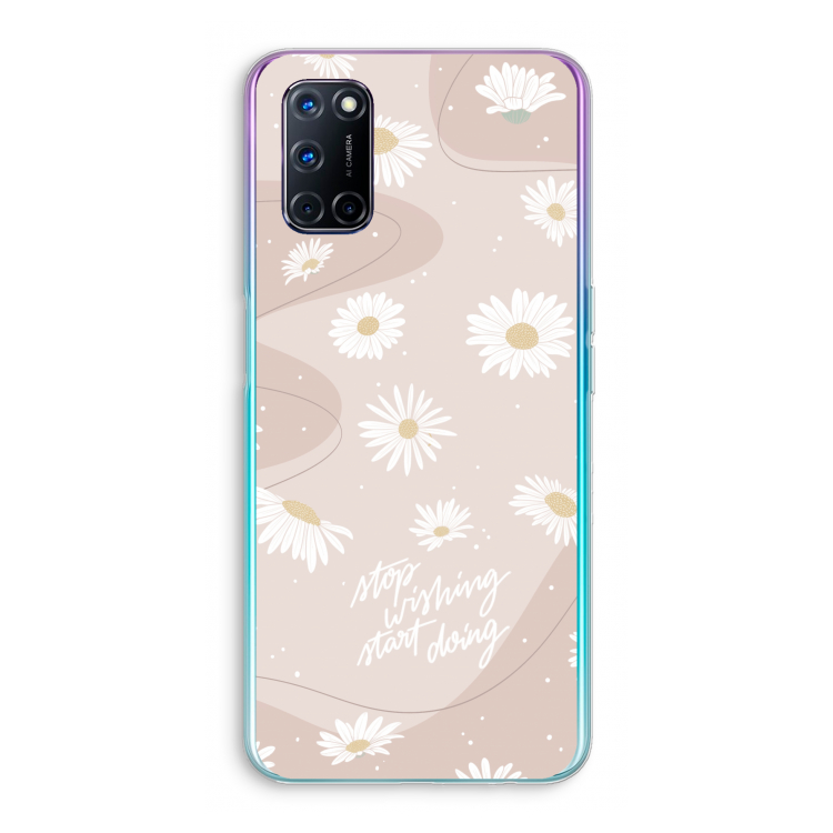 Daydreaming becomes reality: Oppo A52 Transparant Hoesje