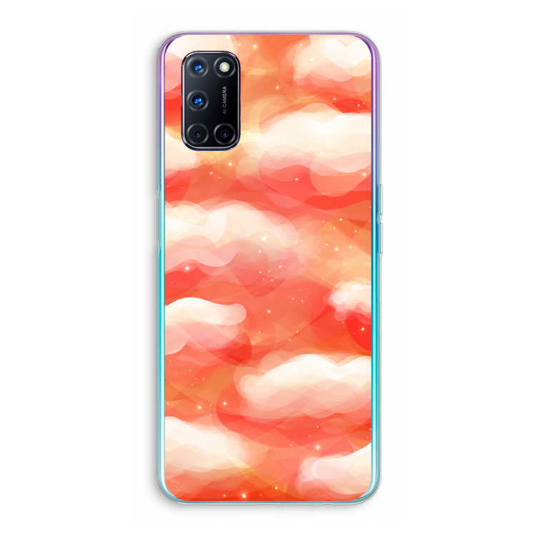 Lichte Wolken: Oppo A52 Transparant Hoesje