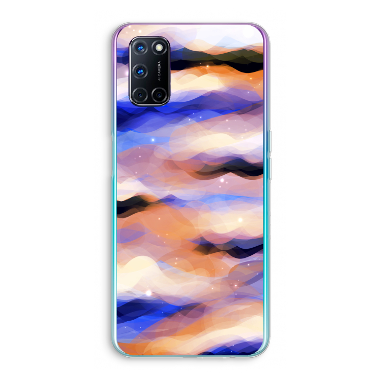 Donkere Wolken: Oppo A52 Transparant Hoesje