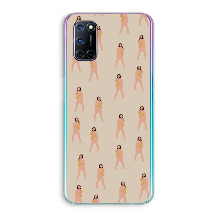 You're so golden: Oppo A52 Transparant Hoesje