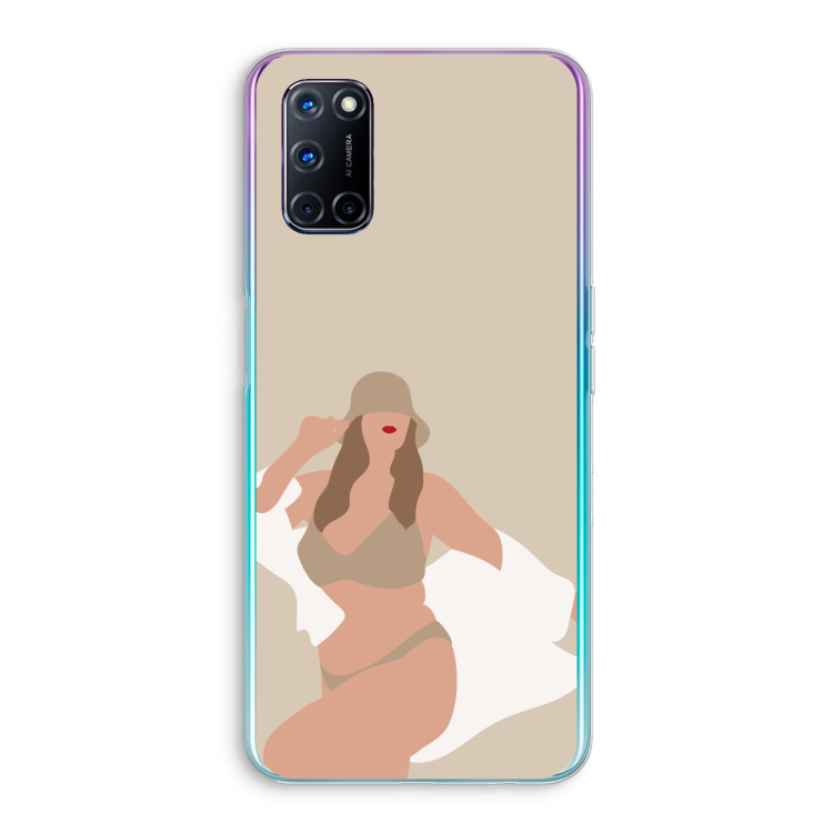 One of a kind: Oppo A52 Transparant Hoesje