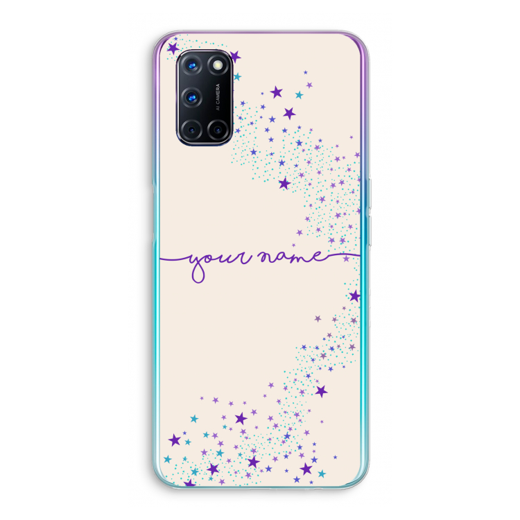 Sterren: Oppo A52 Transparant Hoesje