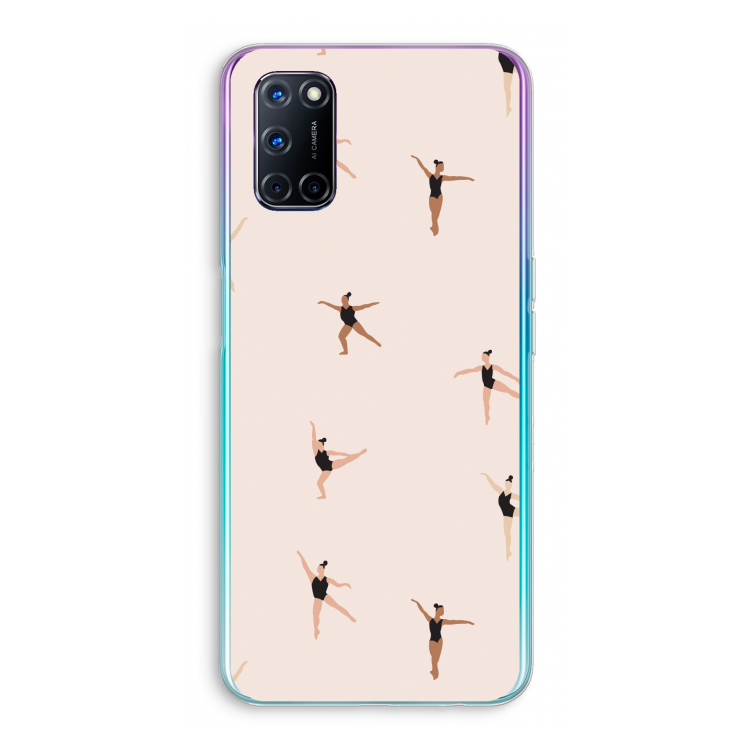 Dancing #1: Oppo A52 Transparant Hoesje
