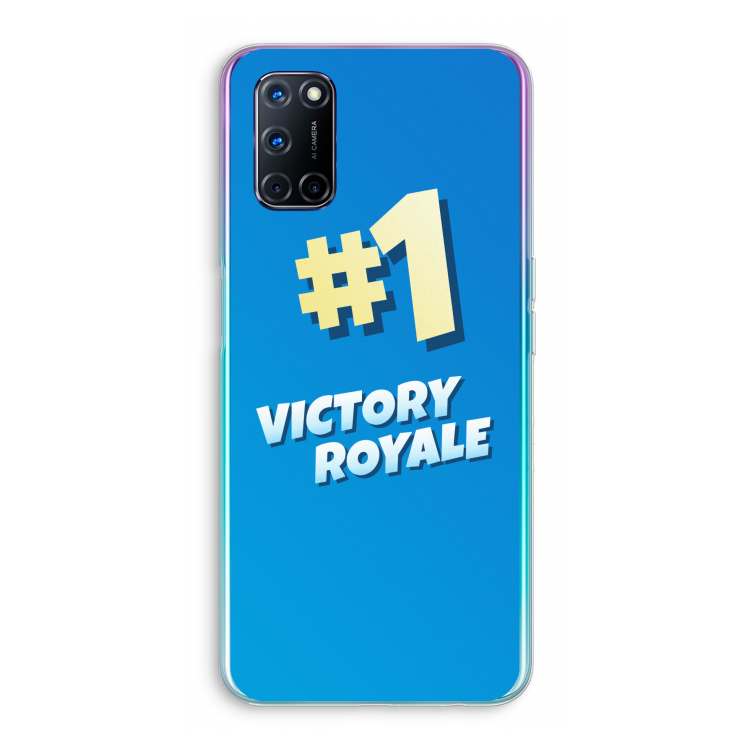 Victory Royale: Oppo A52 Transparant Hoesje