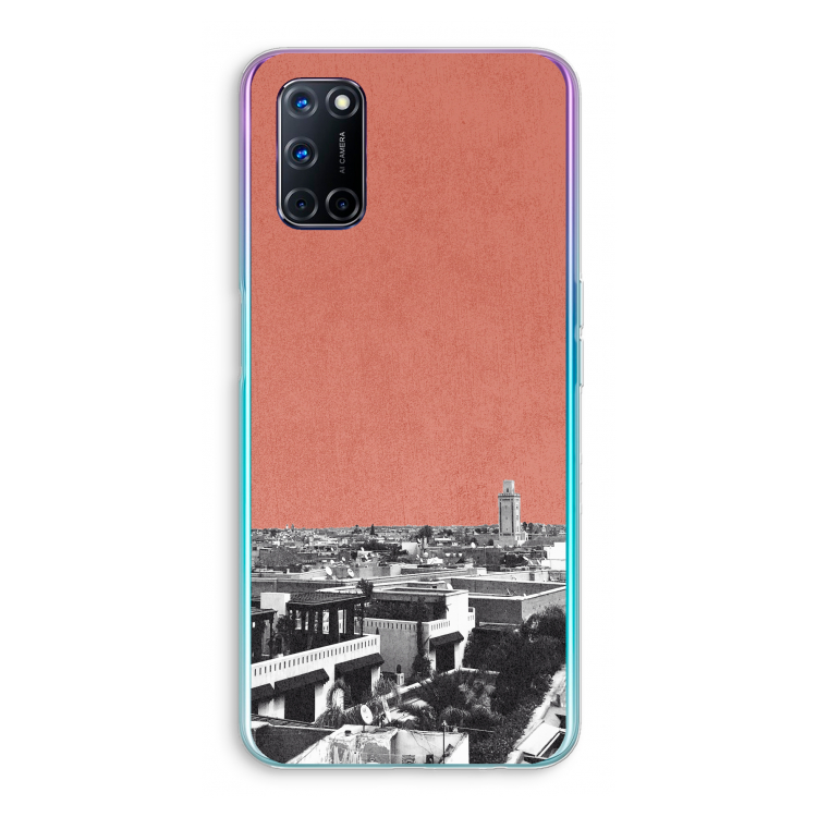 Marrakech Skyline : Oppo A52 Transparant Hoesje