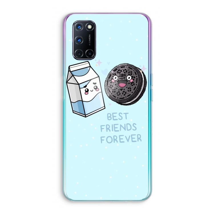 Best Friend Forever: Oppo A52 Transparant Hoesje