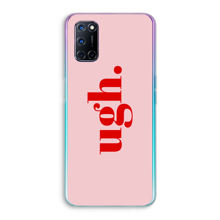 Ugh: Oppo A52 Transparant Hoesje