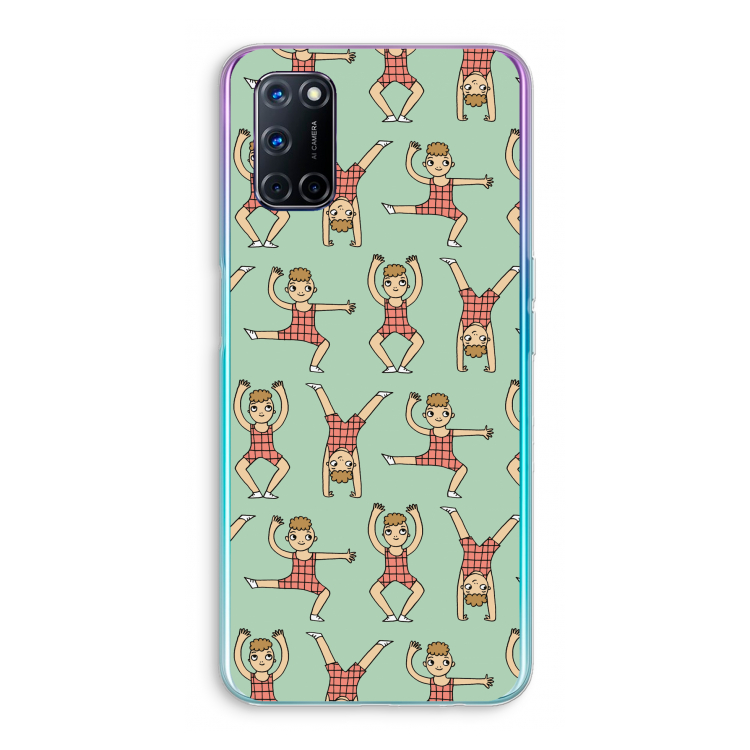 Gymboys: Oppo A52 Transparant Hoesje