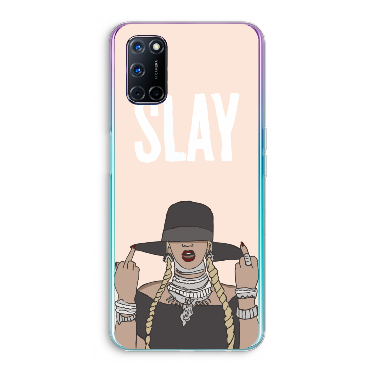 Slay All Day: Oppo A52 Transparant Hoesje