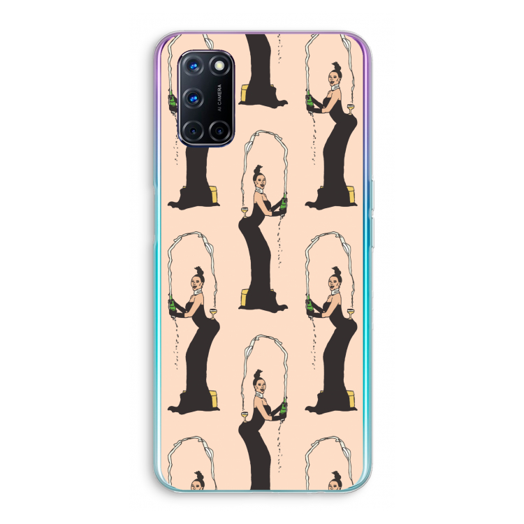 Pop Some Kim: Oppo A52 Transparant Hoesje