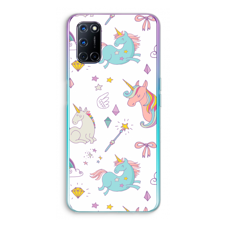 Fantasiewereld: Oppo A52 Transparant Hoesje