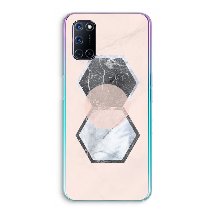 Creatieve toets: Oppo A52 Transparant Hoesje