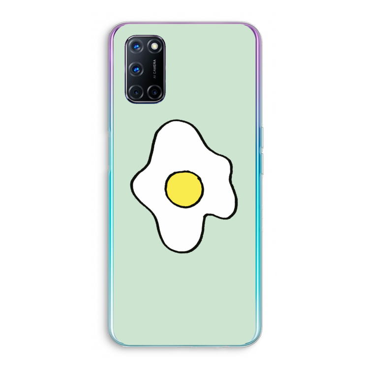 Spiegelei: Oppo A52 Transparant Hoesje