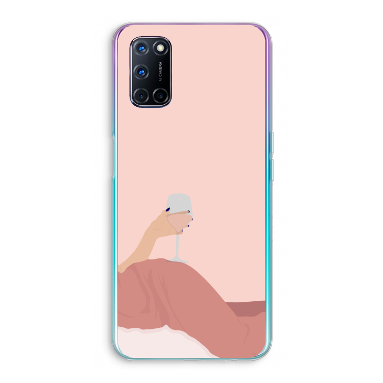 Wine: Oppo A52 Transparant Hoesje