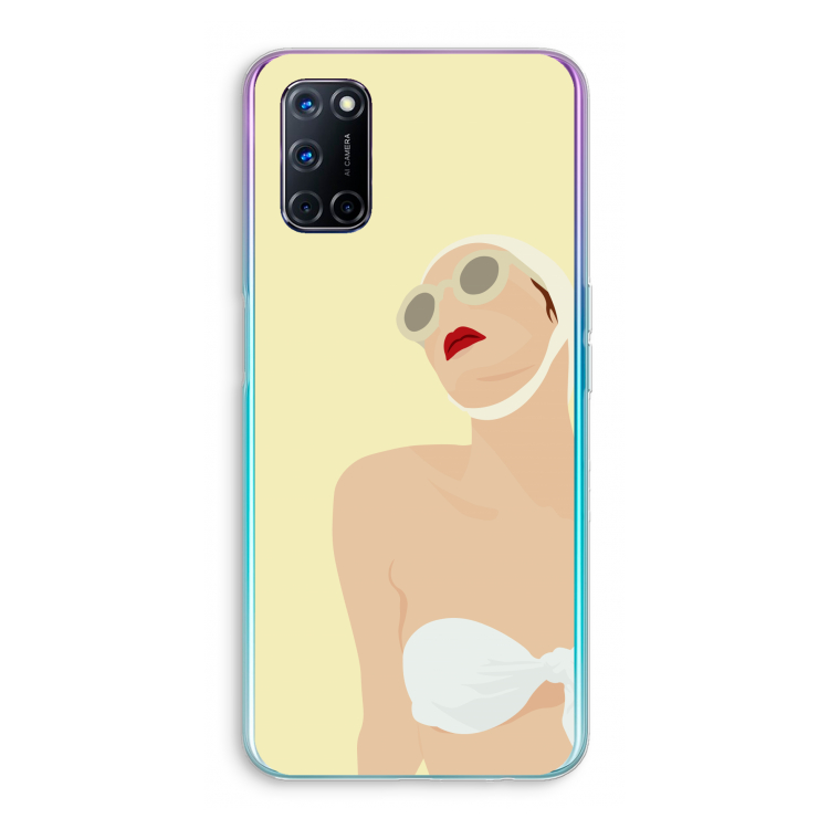 Summer: Oppo A52 Transparant Hoesje