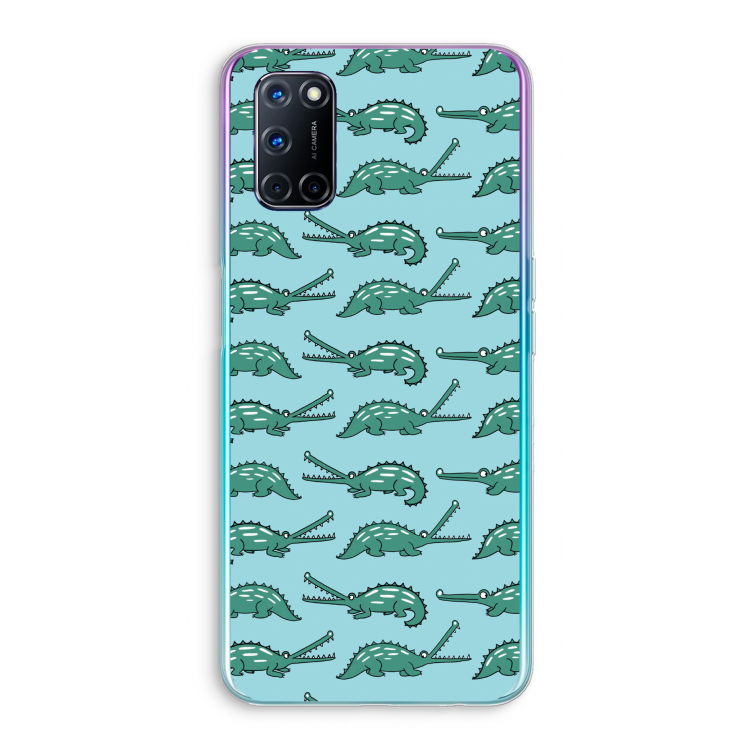 Kroko: Oppo A52 Transparant Hoesje