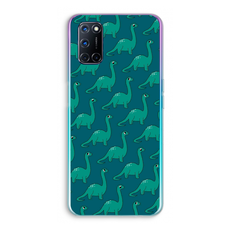 Diplodocus: Oppo A52 Transparant Hoesje