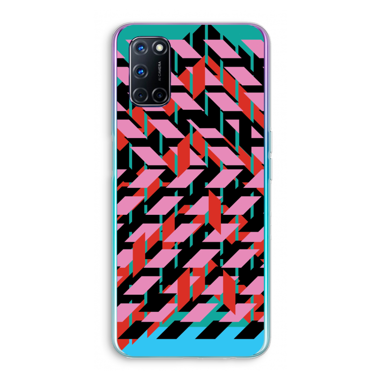 Skew Blush 2: Oppo A52 Transparant Hoesje