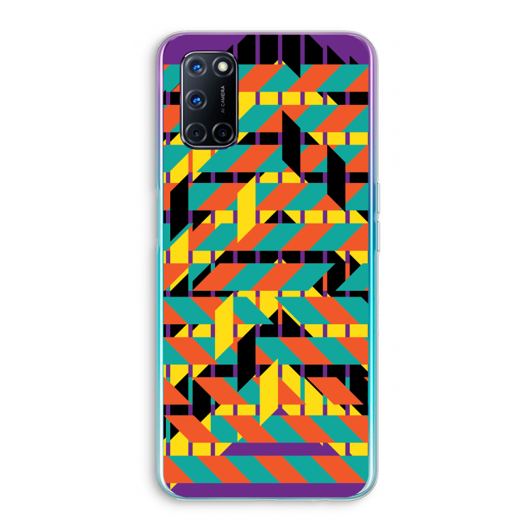 Skew Bee 2: Oppo A52 Transparant Hoesje