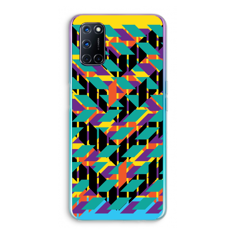 Skew Bee 1: Oppo A52 Transparant Hoesje