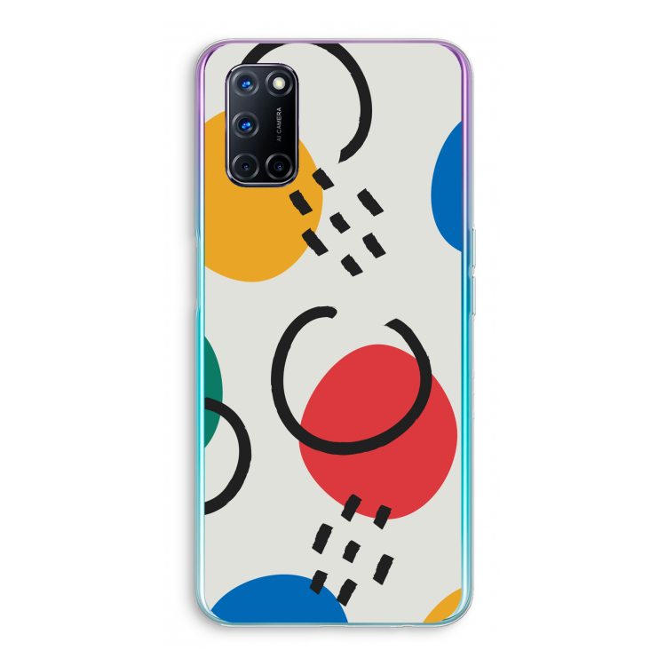Illustratieve pop 3: Oppo A52 Transparant Hoesje