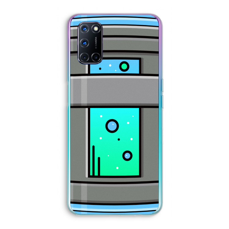 Chug Bottle: Oppo A52 Transparant Hoesje