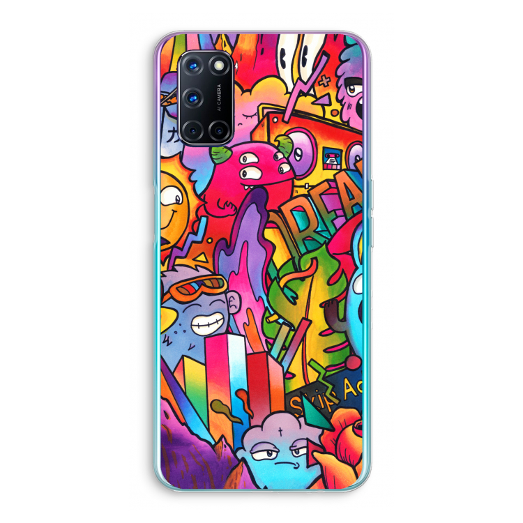 Dreams: Oppo A52 Transparant Hoesje