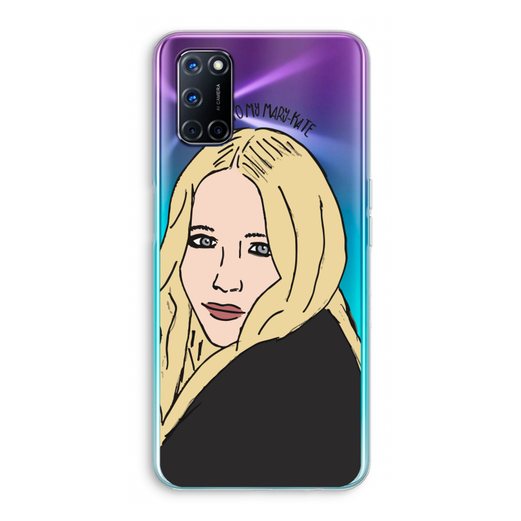 Mary Kate: Oppo A52 Transparant Hoesje