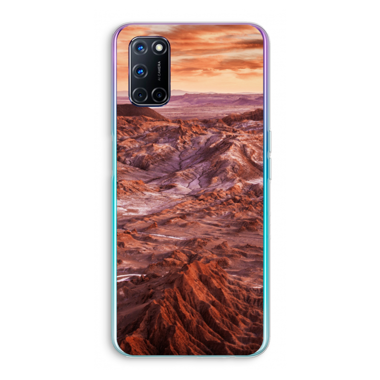 Mars: Oppo A52 Transparant Hoesje