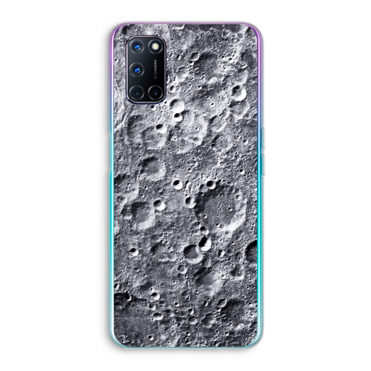 Maanlandschap: Oppo A52 Transparant Hoesje