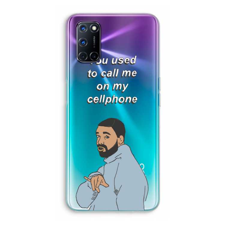 Hotline bling: Oppo A52 Transparant Hoesje