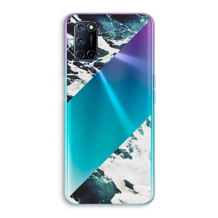Golven: Oppo A52 Transparant Hoesje