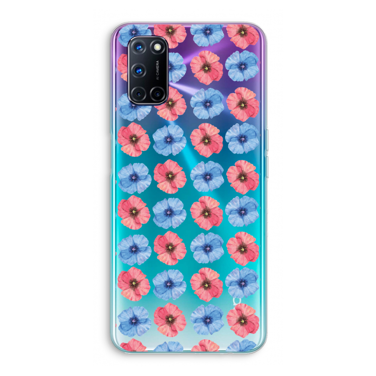 Klaproosjes: Oppo A52 Transparant Hoesje