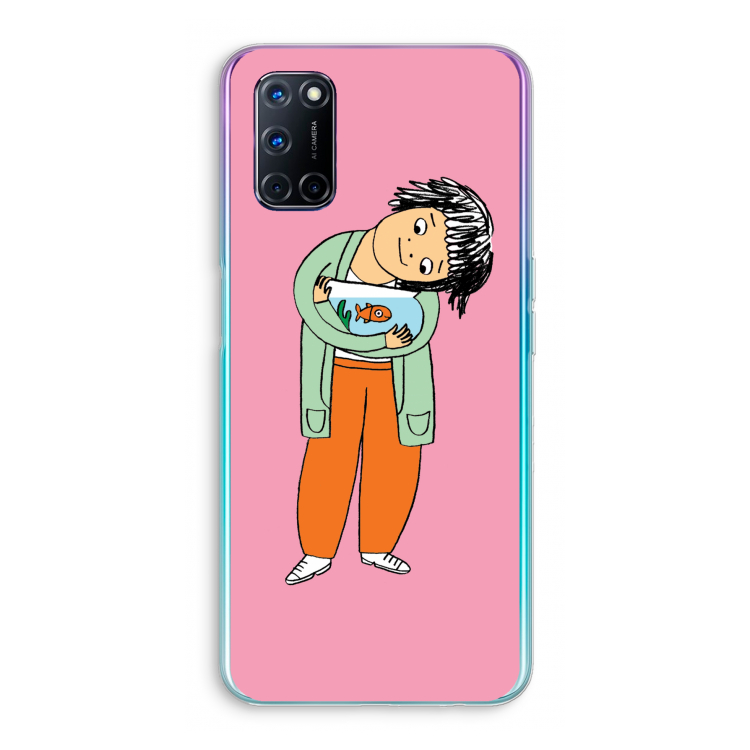 Visknuffel: Oppo A52 Transparant Hoesje