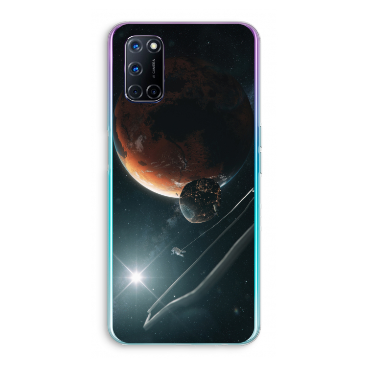 Mars Renaissance: Oppo A52 Transparant Hoesje