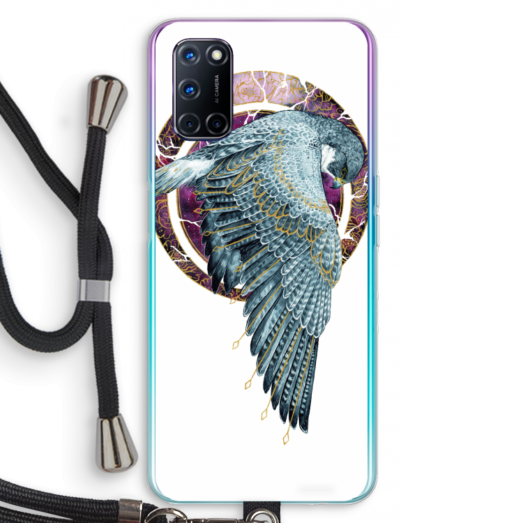 Golden Falcon: Oppo A52 Transparant Hoesje met koord