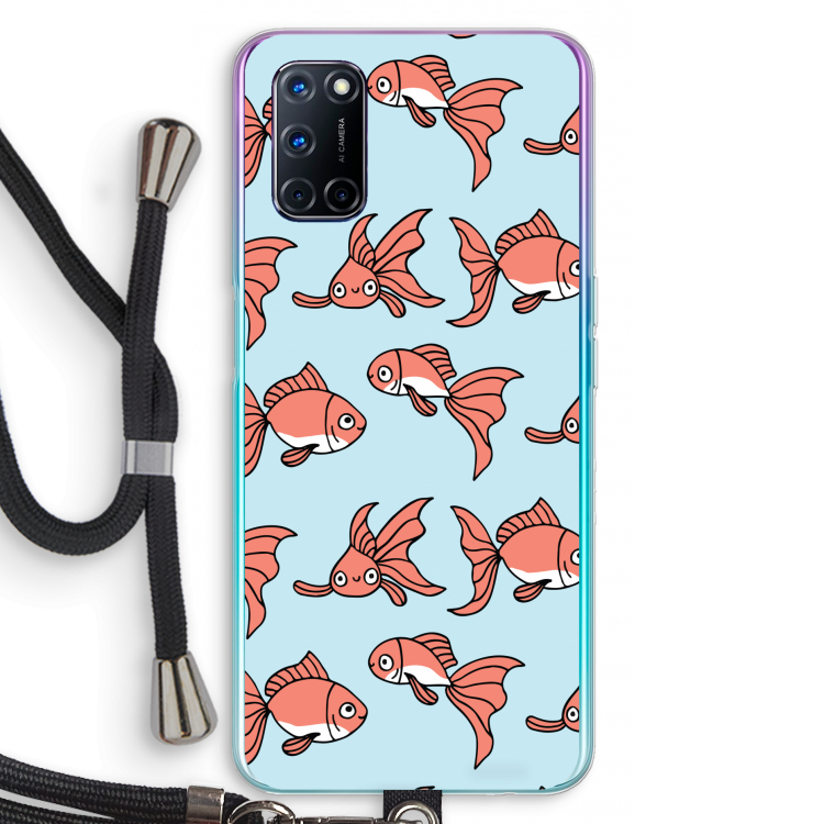 Blub: Oppo A52 Transparant Hoesje met koord