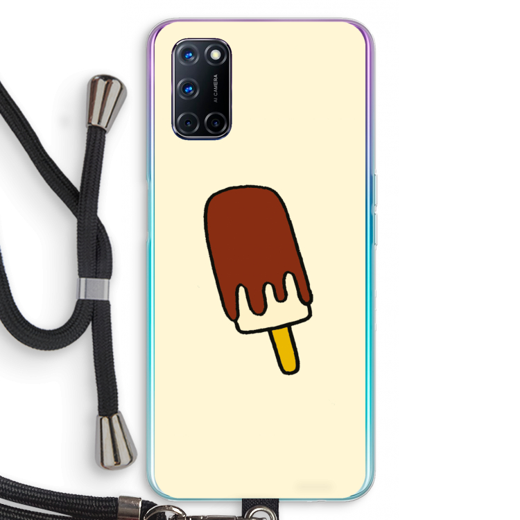 Frisco: Oppo A52 Transparant Hoesje met koord