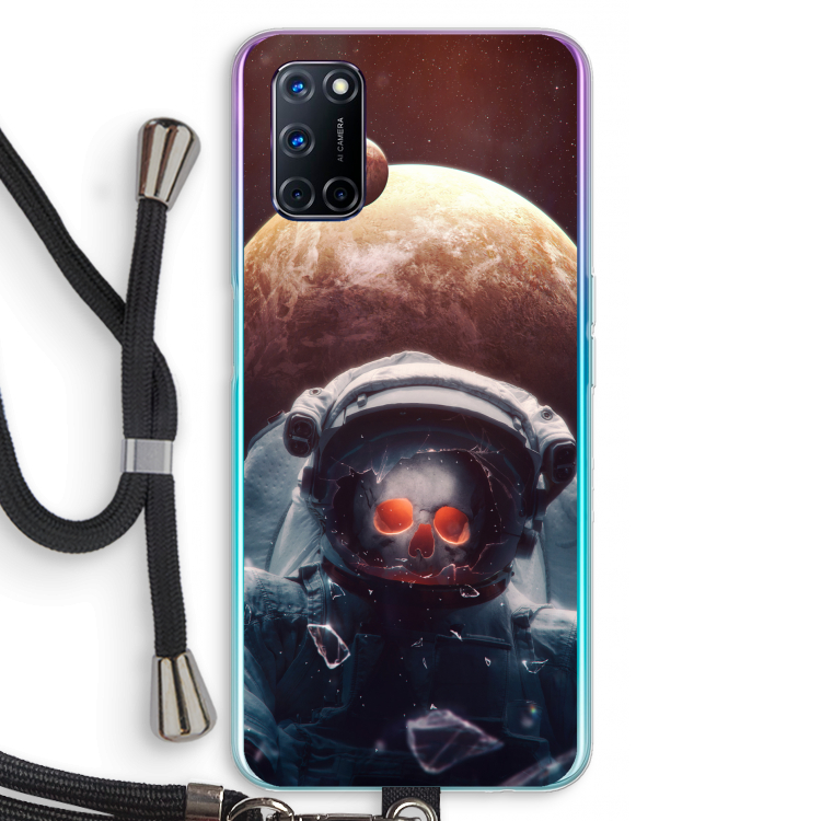 Voyager: Oppo A52 Transparant Hoesje met koord