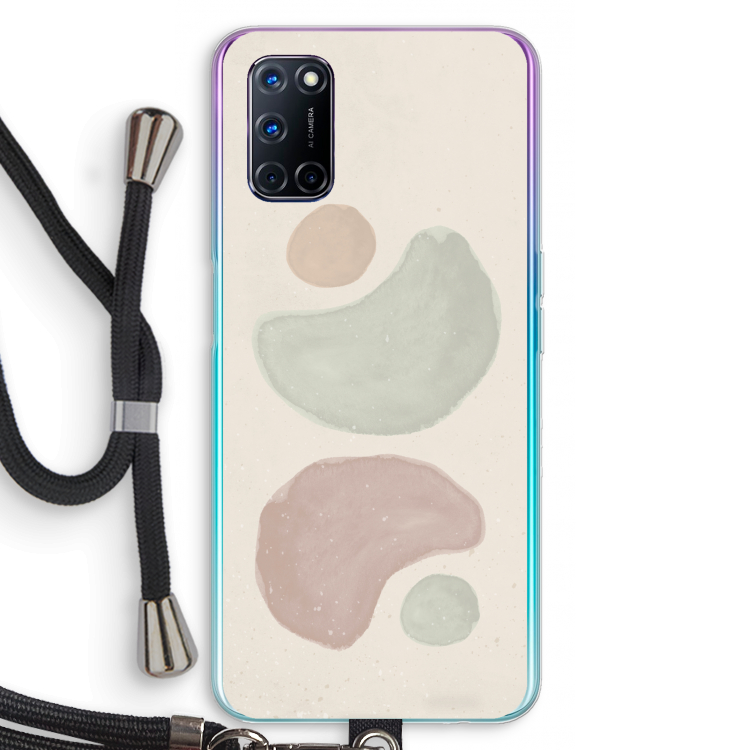 Geo #10: Oppo A52 Transparant Hoesje met koord