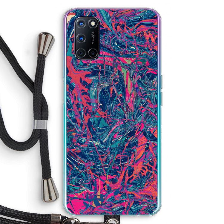 Sleeping Dreams: Oppo A52 Transparant Hoesje met koord