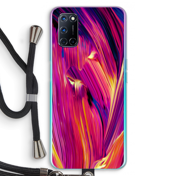 Phoenix: Oppo A52 Transparant Hoesje met koord