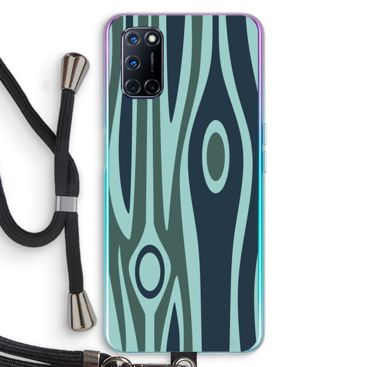 Bast B: Oppo A52 Transparant Hoesje met koord