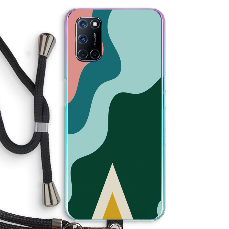 Noor B: Oppo A52 Transparant Hoesje met koord