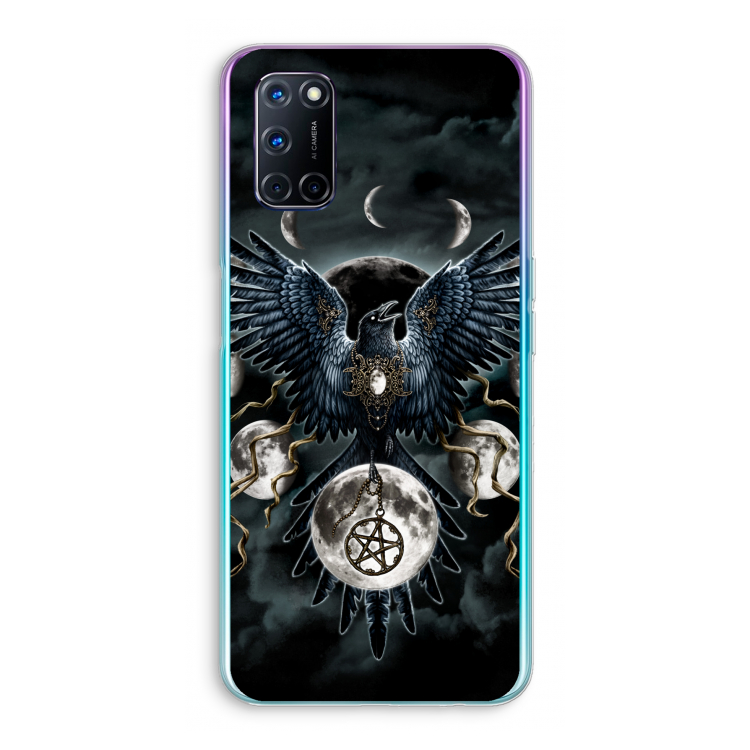Sinister Wings: Oppo A52 Transparant Hoesje