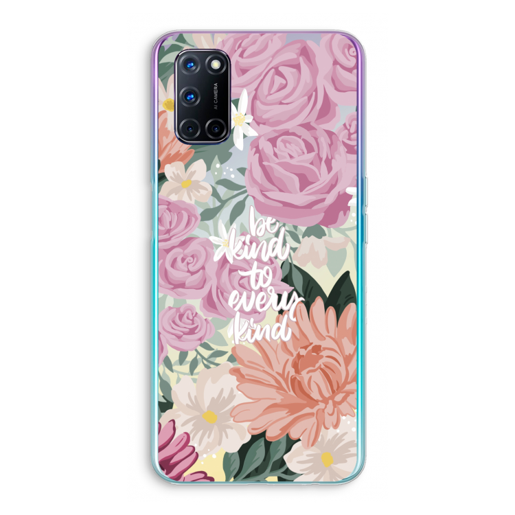 Kindness matters: Oppo A72 Transparant Hoesje