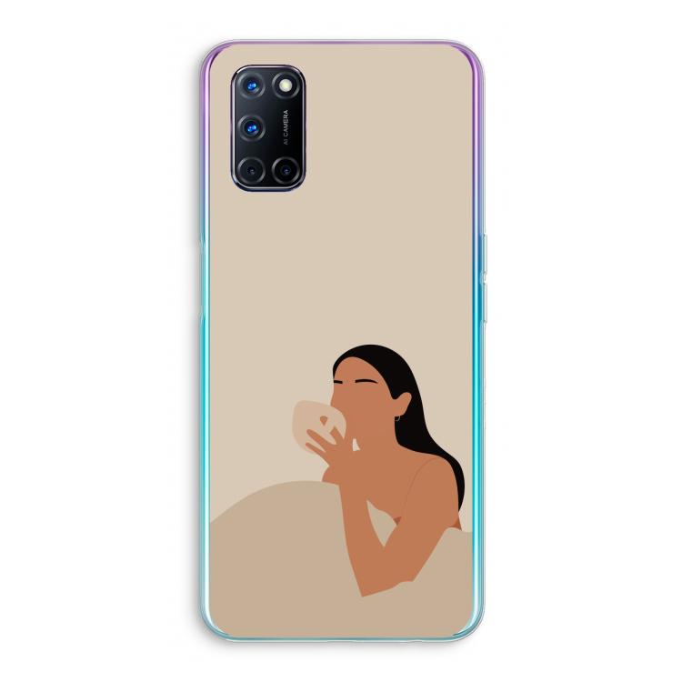 Fresh coffee: Oppo A72 Transparant Hoesje
